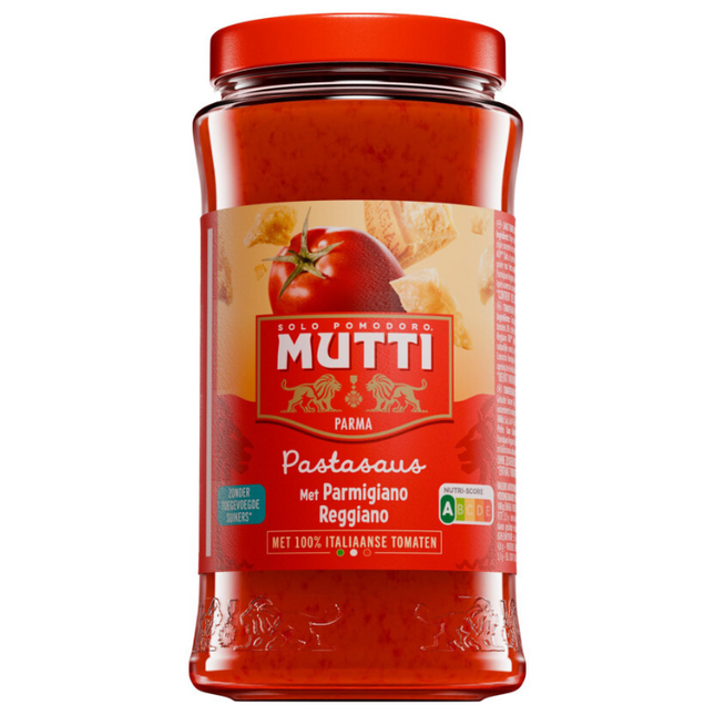 Mutti Mutti Pastasaus Met Parmigiano Reggiano 400 Gram