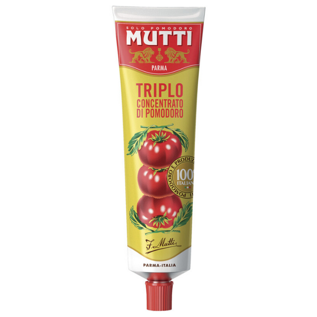 Mutti Mutti Tomatenpurree Tripio Concentrato Tube 185 Gram