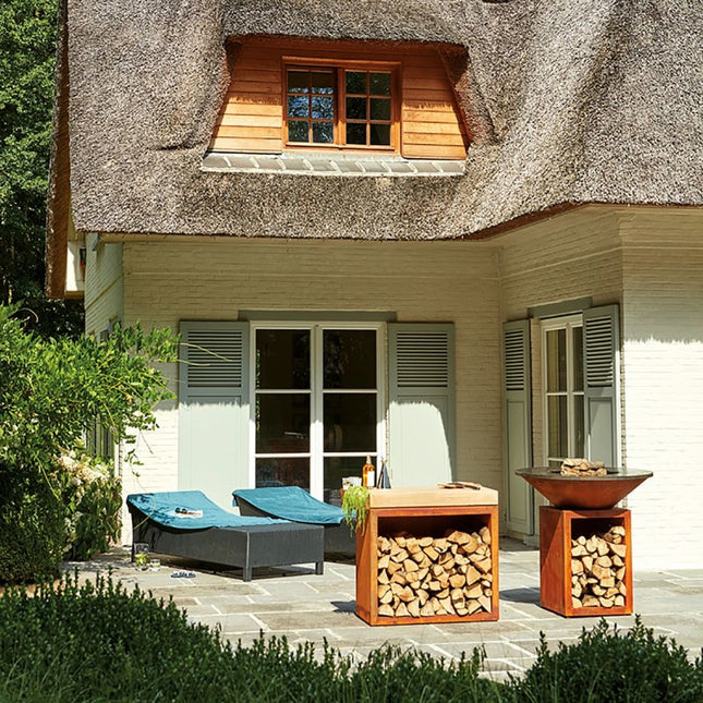 OFYR OFYR Butcher Block Storage Corten 90