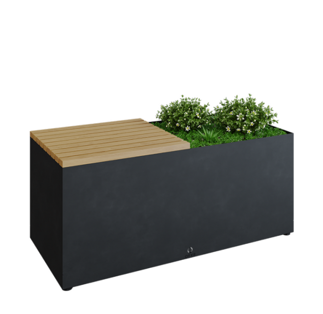 OFYR OFYR Herb Garden Bench Black