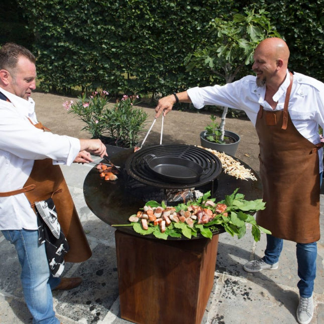 OFYR OFYR Leren Schort Bruin