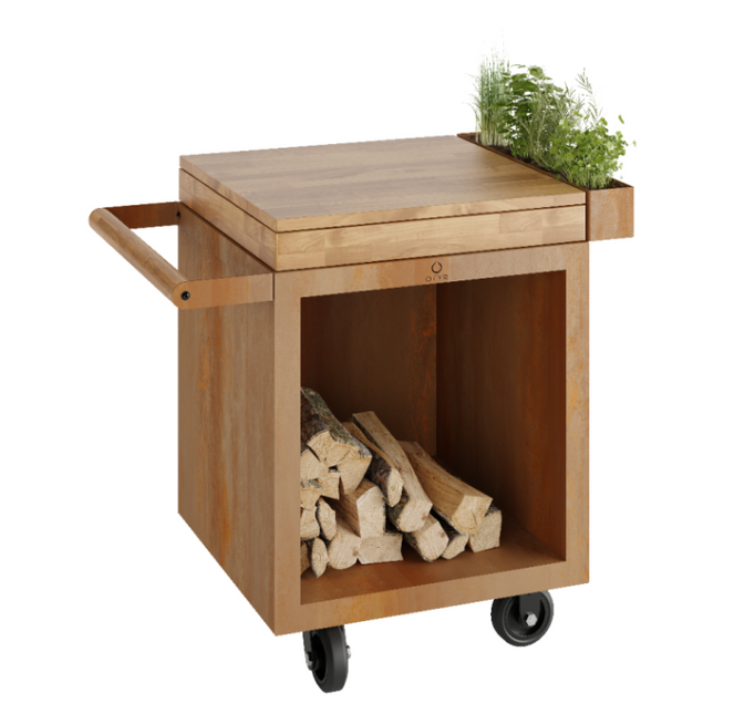 OFYR OFYR Mise en Place Table Corten 65 PRO