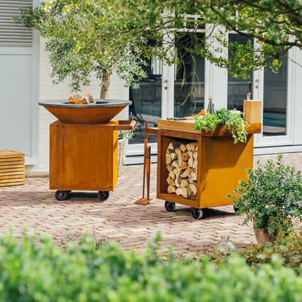 OFYR OFYR Mise en Place Table Corten 65 PRO