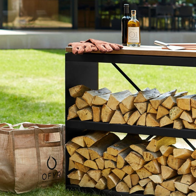 OFYR OFYR Wood Storage Black Dressoir