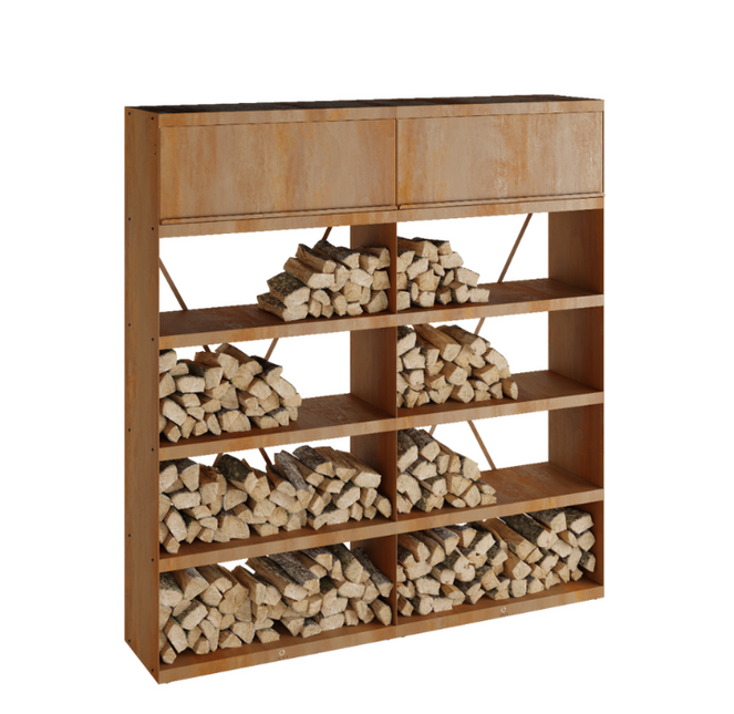 OFYR OFYR Wood Storage Corten 200