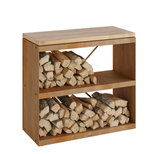 OFYR OFYR Wood Storage Corten Dressoir