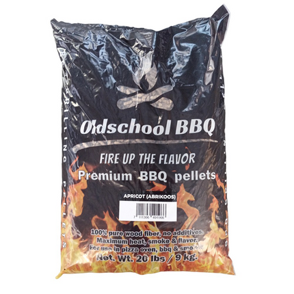 Oldschool Oldschool Abrikoos BBQ Pellets 9 kg