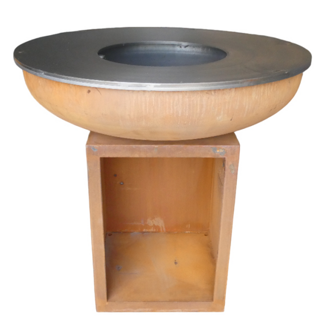 Oldschool Oldschool BBQ Blaze Corten Plancha 100 cm