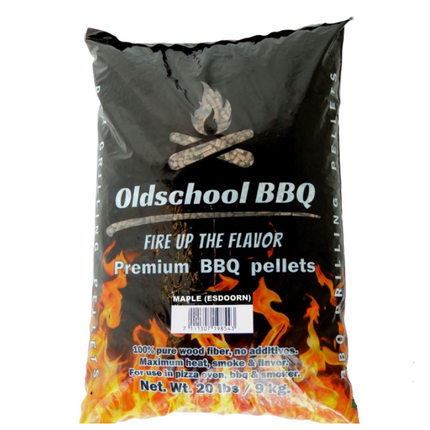 Oldschool Oldschool BBQ Maple Pellets 9 kg