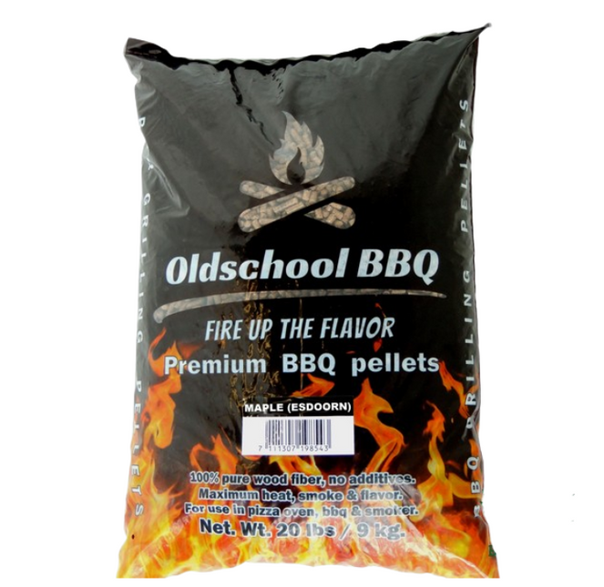 Oldschool Oldschool BBQ Maple Pellets 9 kg
