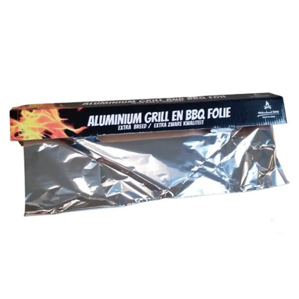 Oldschool Second Chance: Oldschool BBQ Aluminium Folie Extra Dik 45 cm x 30 m