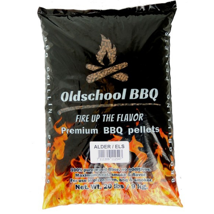 Oldschool Transport Damage: Oldschool BBQ Alder Pellets 9 kg