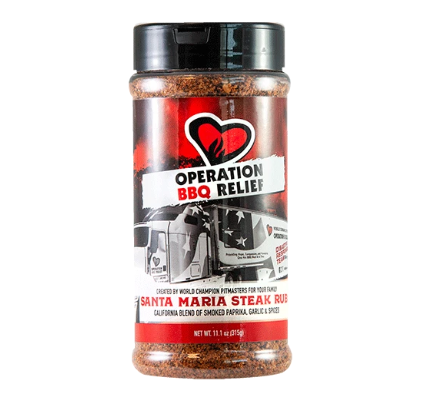 Operation BBQ Operation BBQ Relief Santa Maria Steak Rub 11.1 oz