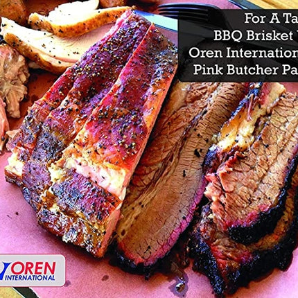 Oren BBQ Oren USA Pink Butcher Paper 61 cm x 304 m (24'' x 1000')