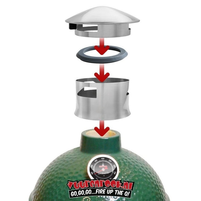 Overig Smokeware Chimney Cap & Adapter Deal