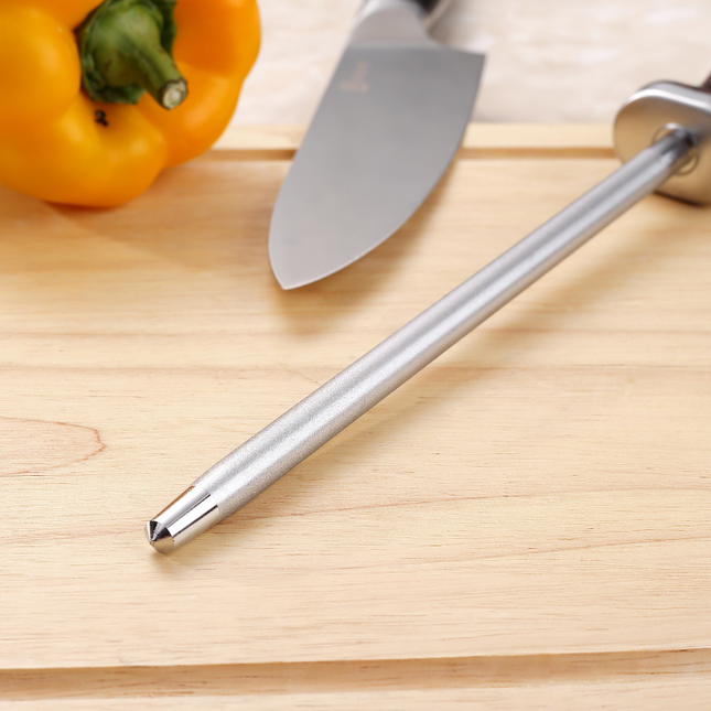 Paudin Paudin Aanzetstaal Damascusstaal 19 cm