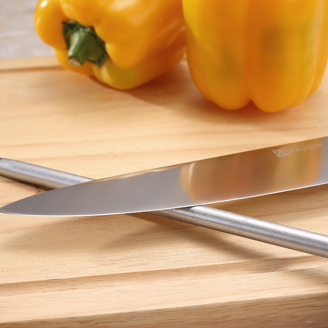 Paudin Paudin Aanzetstaal Damascusstaal 19 cm