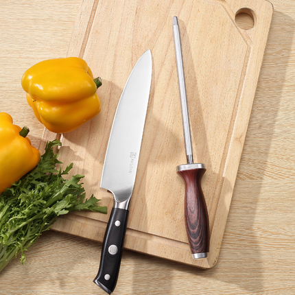 Paudin Paudin Aanzetstaal Damascusstaal 19 cm