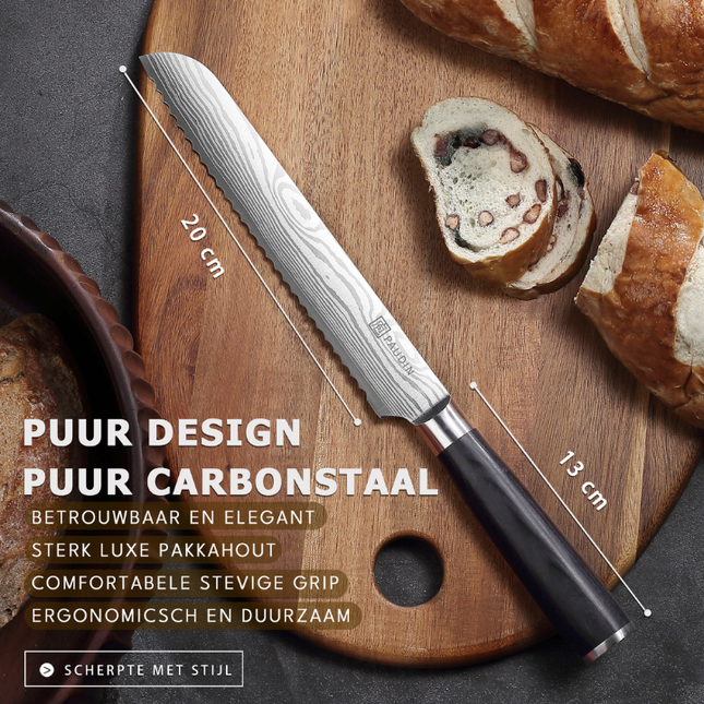 Paudin Paudin Aichi Wave Broodmes 20 cm