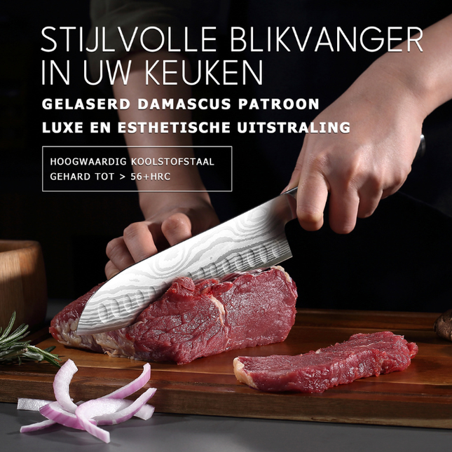 Paudin Paudin Aichi Wave Santokumes 17,5 cm