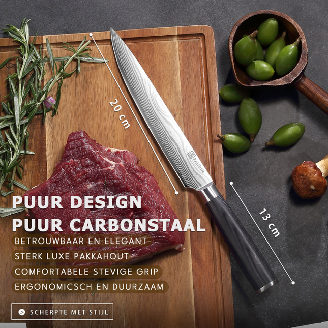 Paudin Paudin Aichi Wave Vleesmes 20 cm