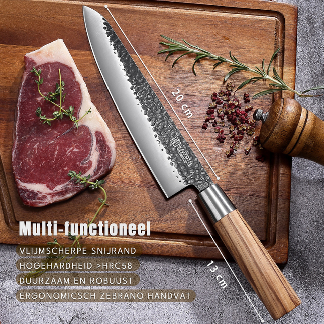 Paudin Paudin Hammer Black Koksmes 20 cm