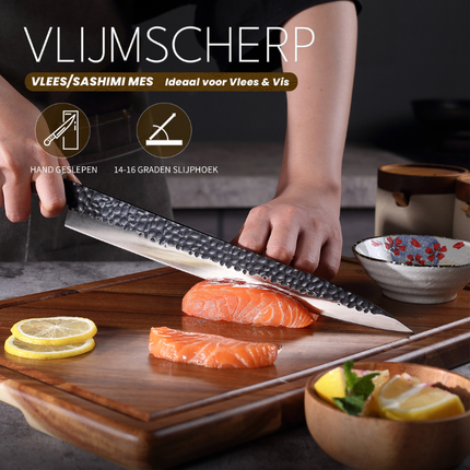 paudin Paudin Hammer Black Sashimi Mes 27,5 cm