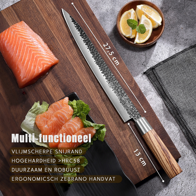 paudin Paudin Hammer Black Sashimi Mes 27,5 cm