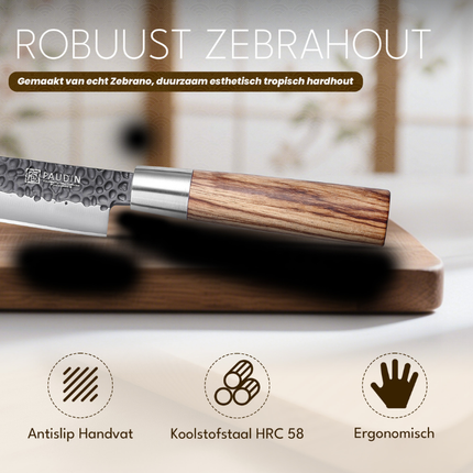 paudin Paudin Hammer Black Sashimi Mes 27,5 cm