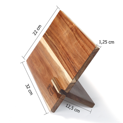 Paudin Paudin Magnetisch Messenblok Acaciahout