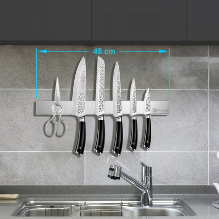 Paudin Paudin Magnetische Messenhouder RVS 45 cm
