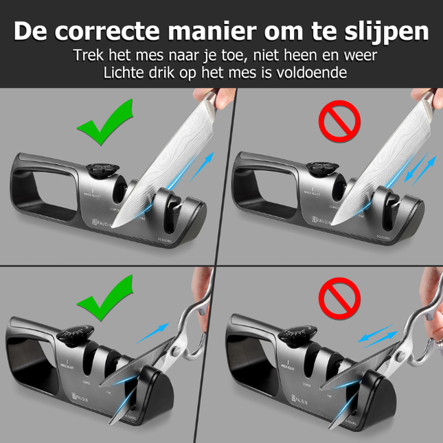 Paudin Paudin Messenslijper 3 Traps