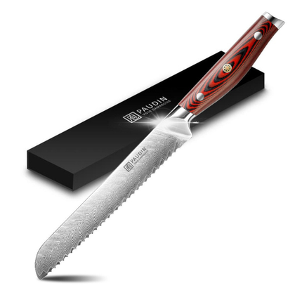 Paudin Paudin Plume Luxe Damascus Broodmes 20 cm