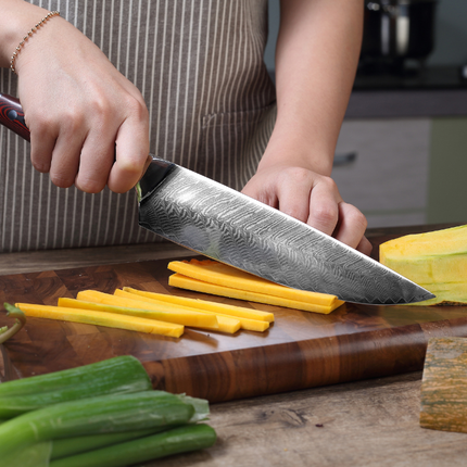 Paudin Paudin Plume Luxe Damascus Koksmes 20 cm