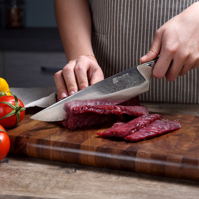 Paudin Paudin Plume Luxe Damascus Koksmes 20 cm