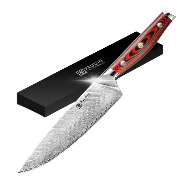 Paudin Paudin Plume Luxe Damascus Koksmes 20 cm