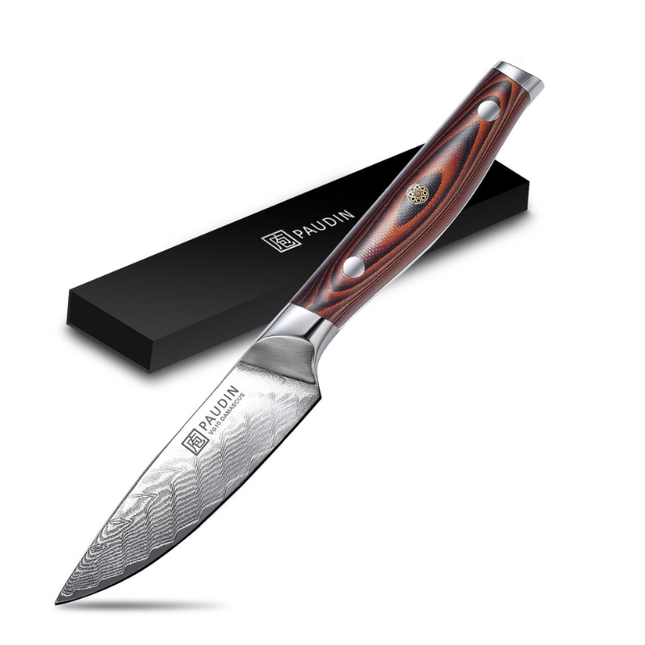 Paudin Paudin Plume Luxe Damascus Schilmes 9 cm