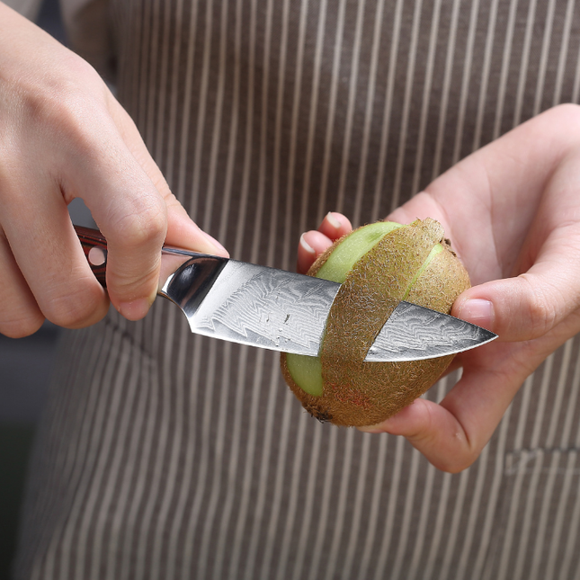 Paudin Paudin Plume Luxe Damascus Schilmes 9 cm