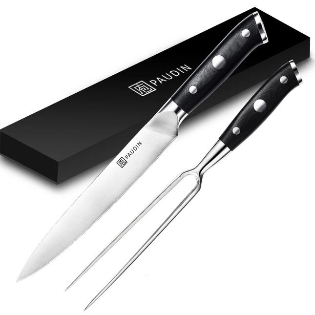 Paudin Paudin Ultra Dark Vleesmes en Vork 20 cm