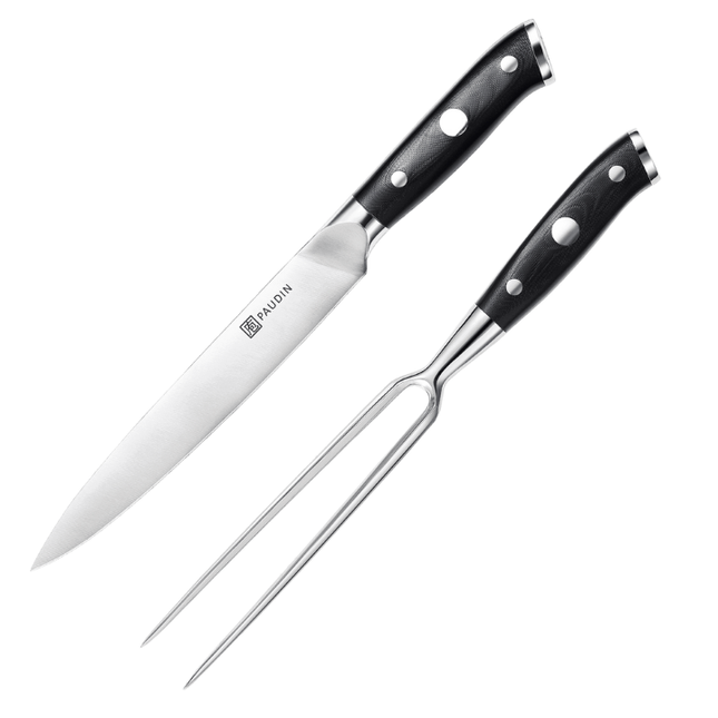 Paudin Paudin Ultra Dark Vleesmes en Vork 20 cm