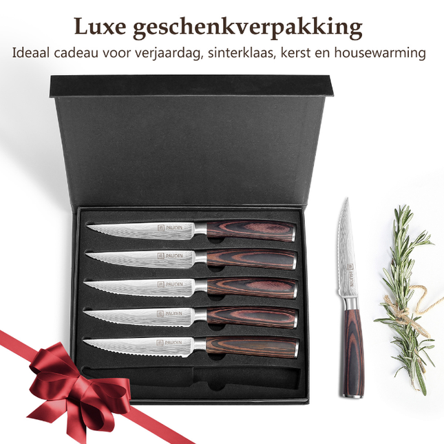 Paudin Paudin Universal Steakmessen 6 Stuks