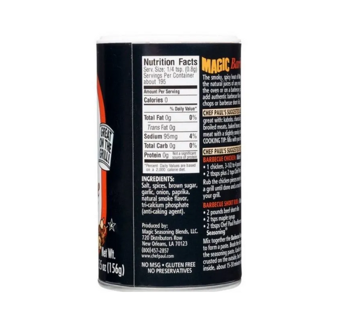 Paul Prudhomme Paul Prudhomme BBQ Magic 23oz