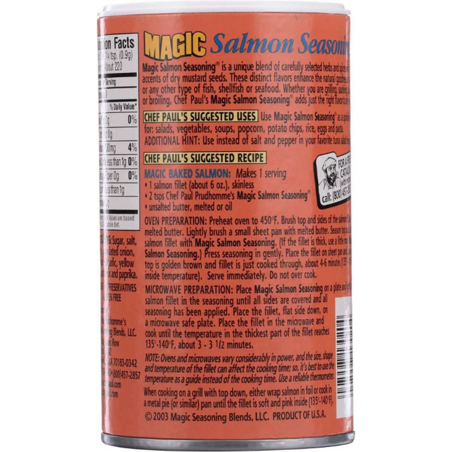 Paul Prudhomme Paul Prudhomme Salmon Magic 7 oz