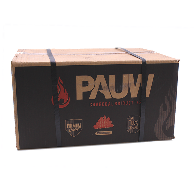 Pauw Pauw Premium Houtskool Briketten Tubes 10 kg