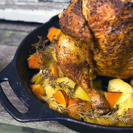 Petromax Petromax Cast Iron Turkey / Chicken Sitter 30cm