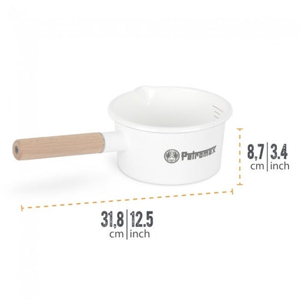 Petromax Petromax Emaille Pan Wit 1 liter