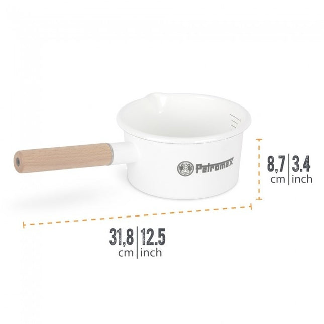 Petromax Petromax Emaille Pan Wit 1 liter
