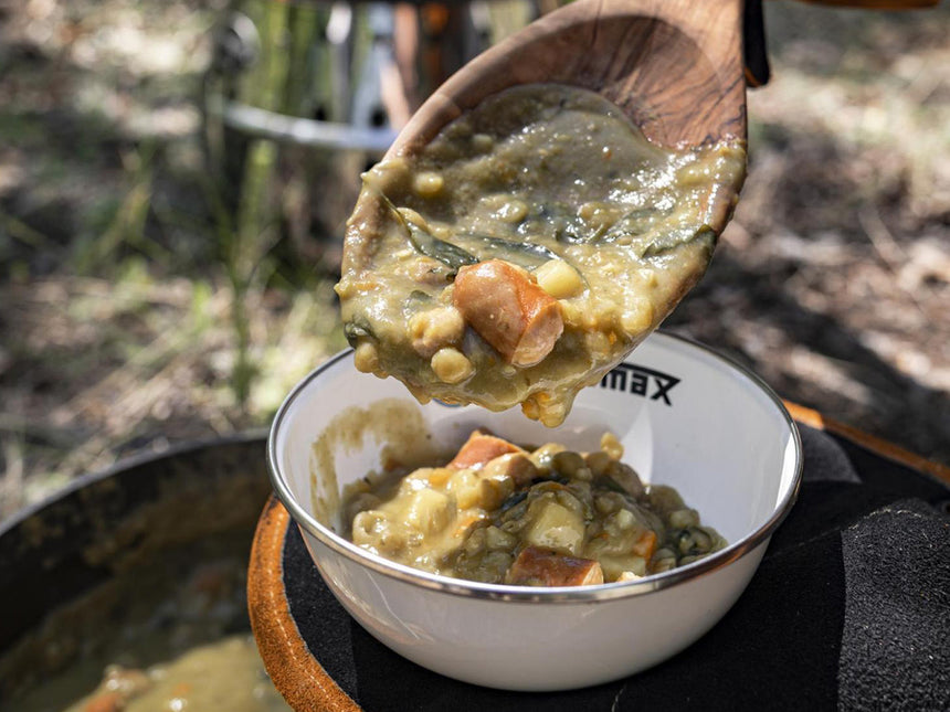 Petromax Petromax Flat Bowl Olijfhout 25 cm