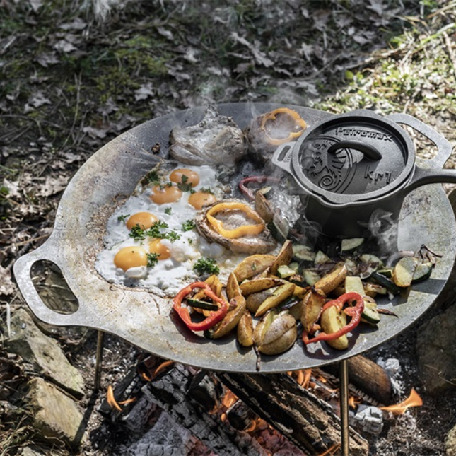 Petromax Petromax Gietijzeren Sauspan 1 Liter met Deksel