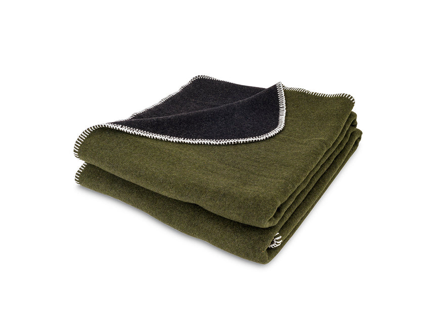 Petromax Petromax Wollen Deken Groen/Zwart 150 x 200 cm